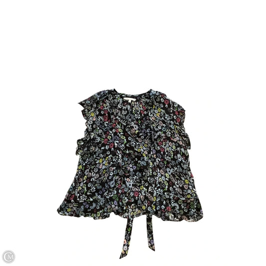 Top Sleeveless Designer By Rebecca Minkoff In Floral Print, Size: L