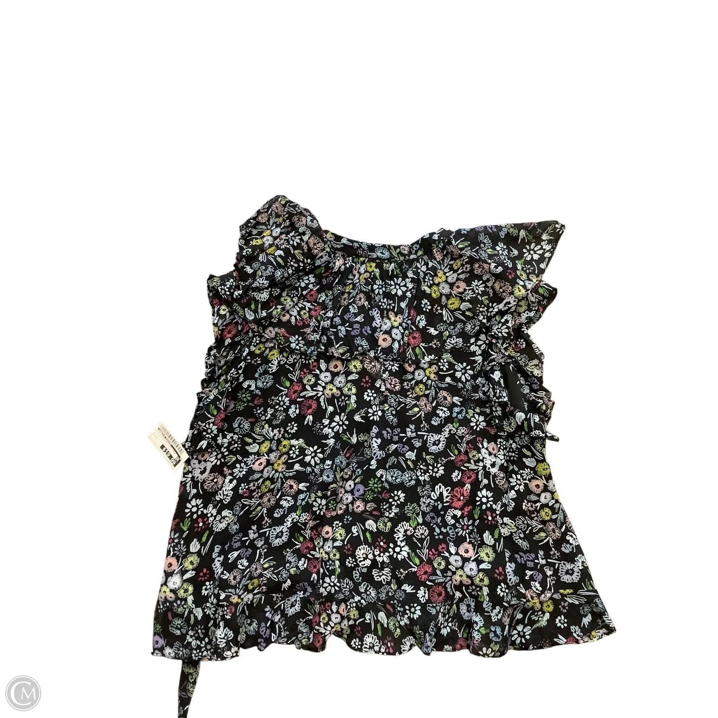 Top Sleeveless Designer By Rebecca Minkoff In Floral Print, Size: L