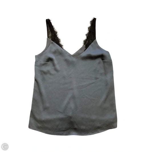 Top Sleeveless By Express In Grey, Size: Xs