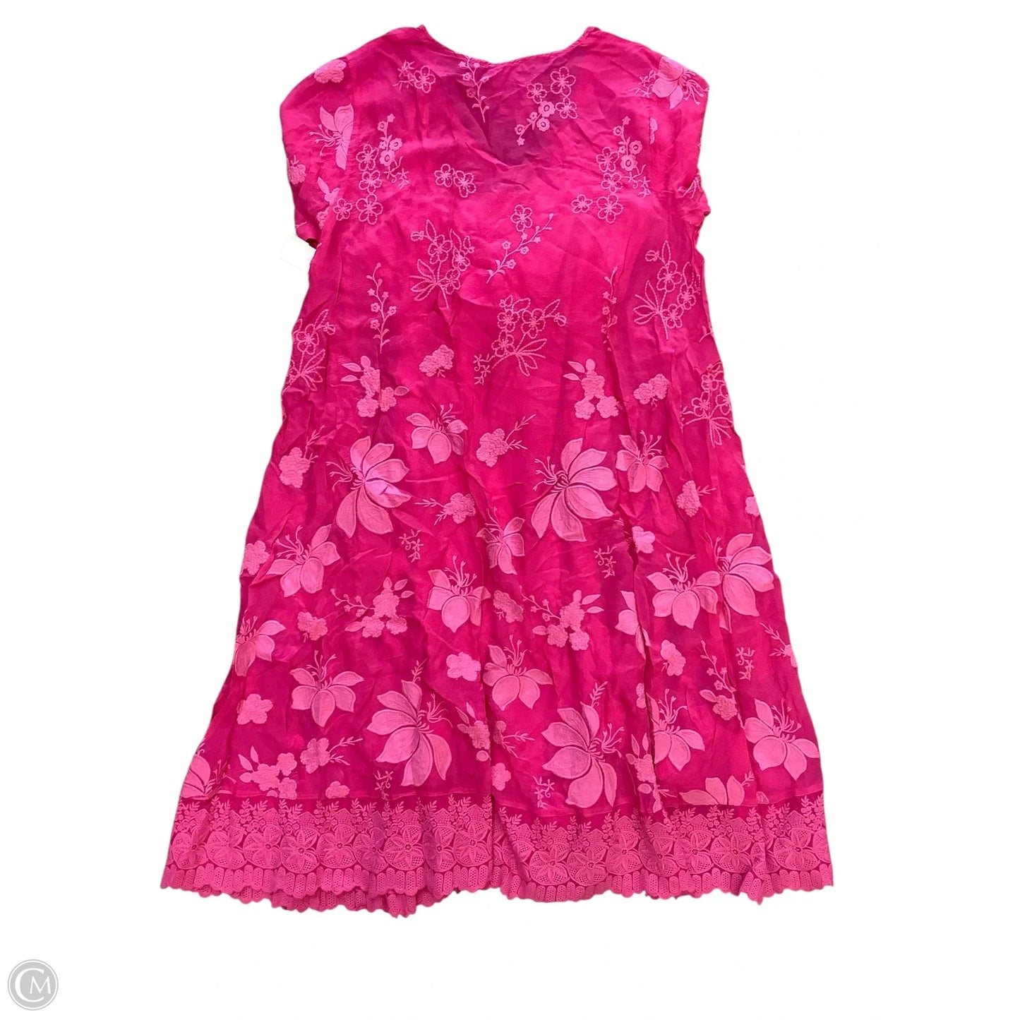 Dress Casual Maxi By Johnny Was In Pink, Size: M