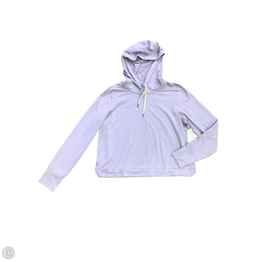 Athletic Sweatshirt Hoodie By Vuori In Purple, Size: Xl