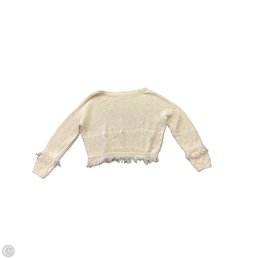 Sweater By Fate In Cream, Size: S