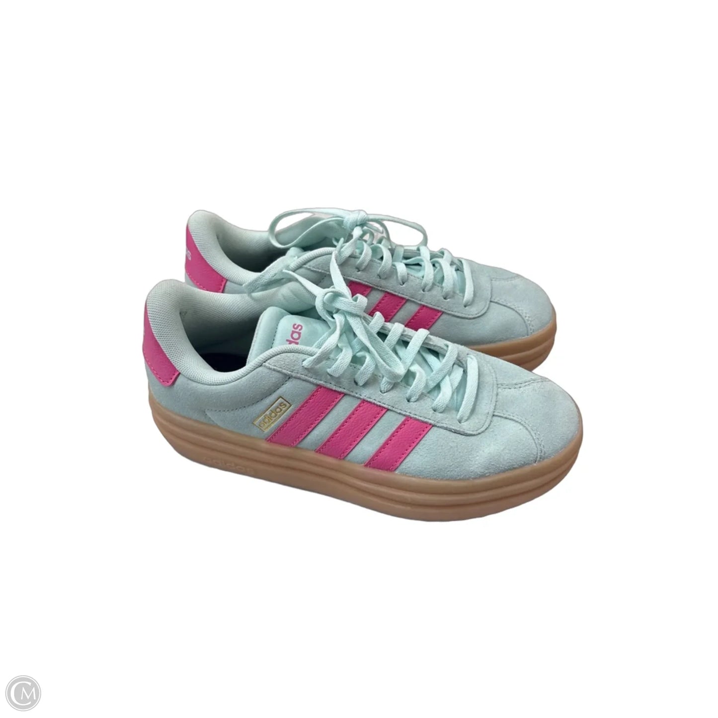 Shoes Sneakers By Adidas In Blue & Pink, Size: 7.5
