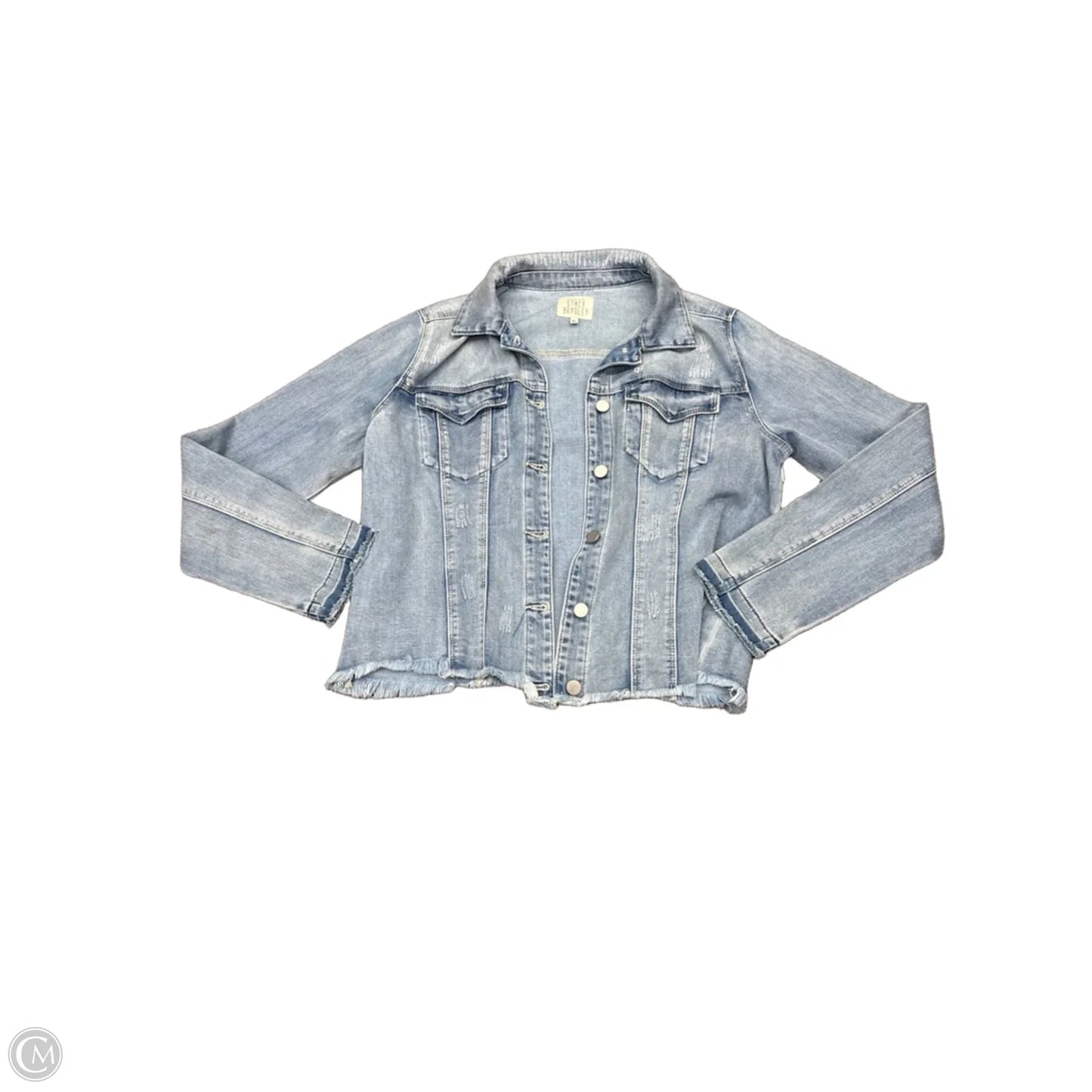Jacket Denim By Cmc In Blue Denim, Size: Xl