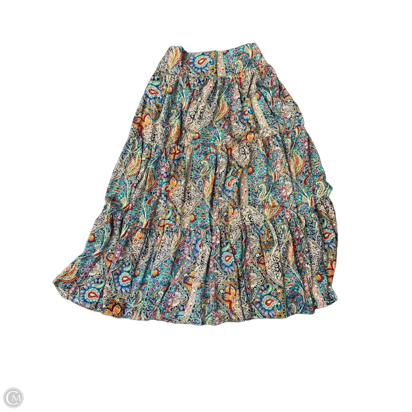 Skirt Maxi By Natural Life In Floral Print, Size: L