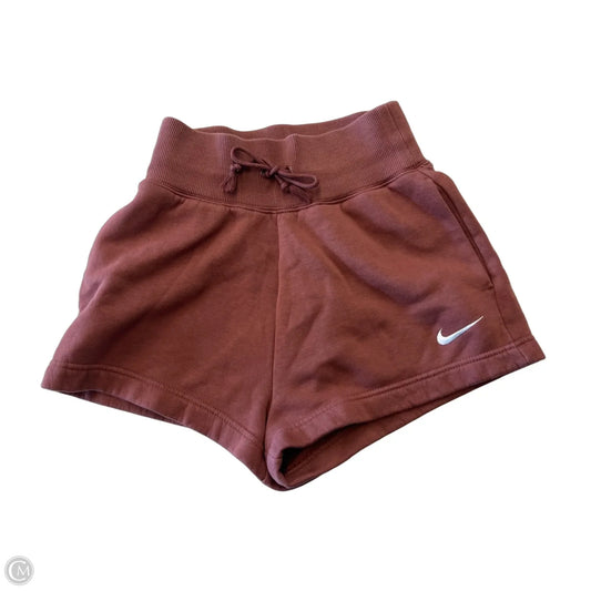 Shorts By Nike In Mauve, Size: Xs