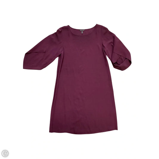 Dress Work By Eileen Fisher In Purple, Size: Xs