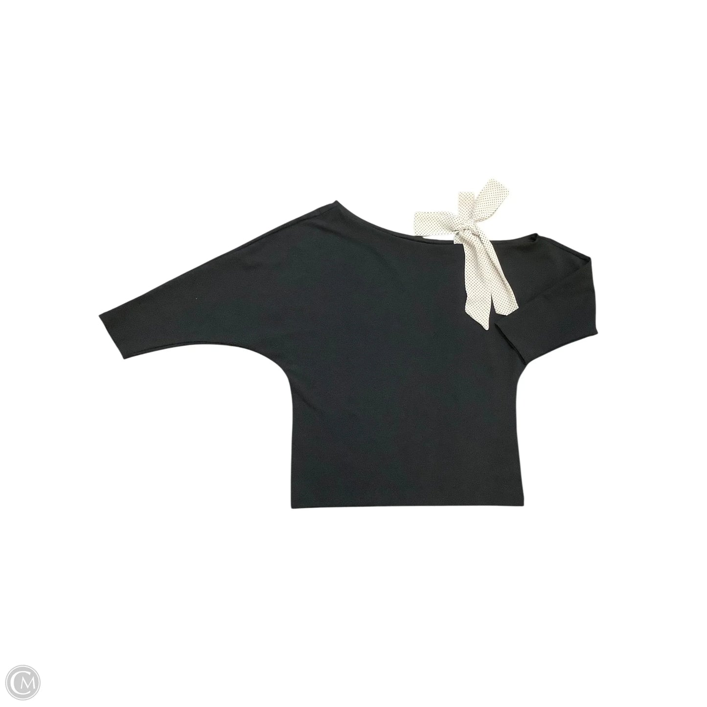 Top Long Sleeve By White House Black Market In Black, Size: S