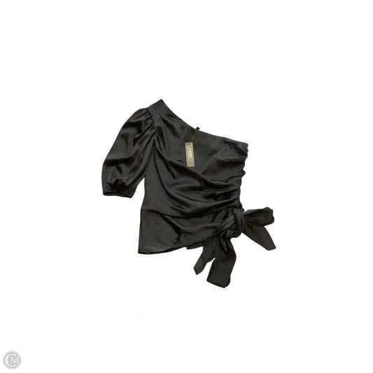 Blouse Long Sleeve By White House Black Market In Black, Size: 4