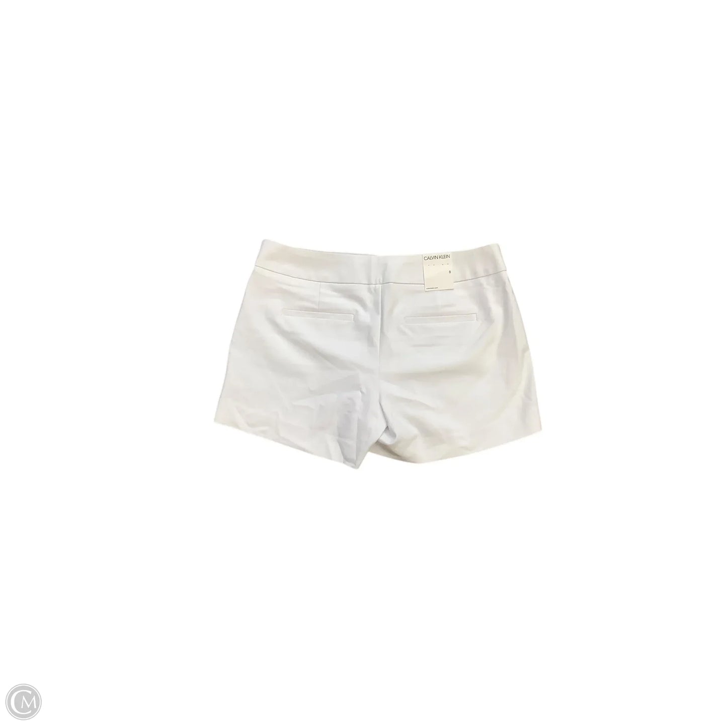 Shorts By Calvin Klein In White, Size: 8