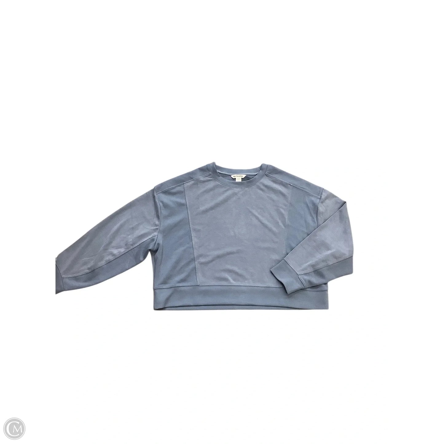 Athletic Sweatshirt Crewneck By Athleta In Blue, Size: Xl