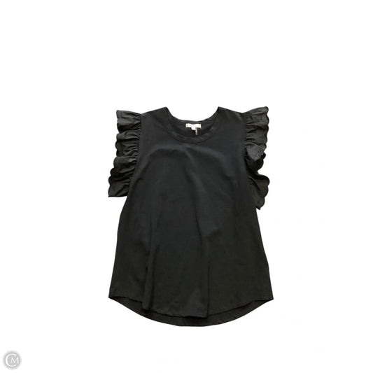 Top Short Sleeve By Tyler Boe In Black, Size: M
