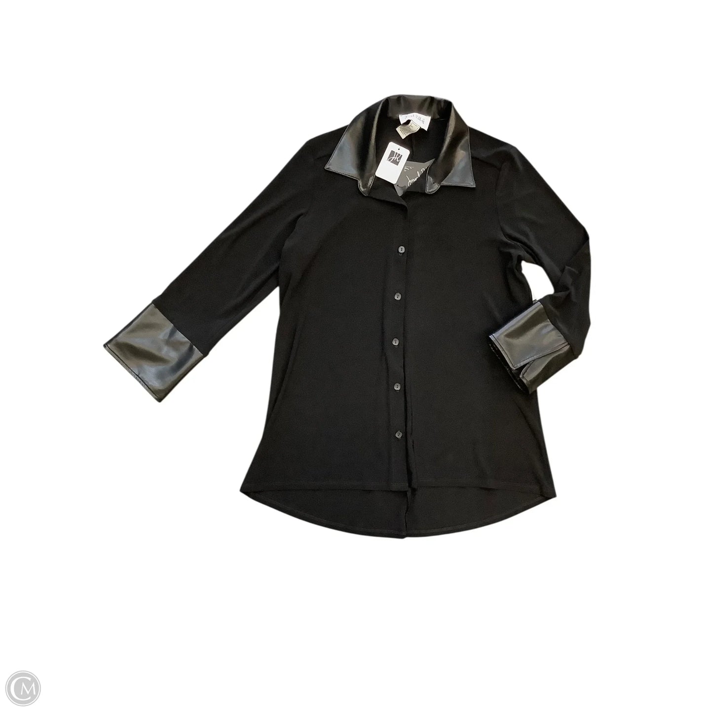 Top Long Sleeve By Joseph Ribkoff In Black, Size: 8