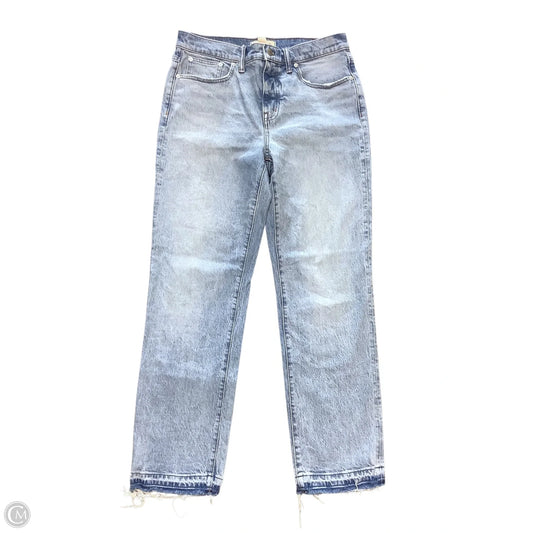 Jeans Straight By Madewell In Blue, Size: 8(29)