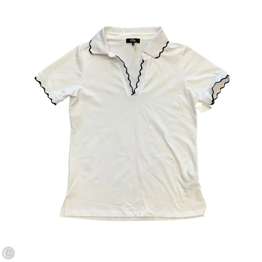 Top Short Sleeve By Cmc In White, Size: S