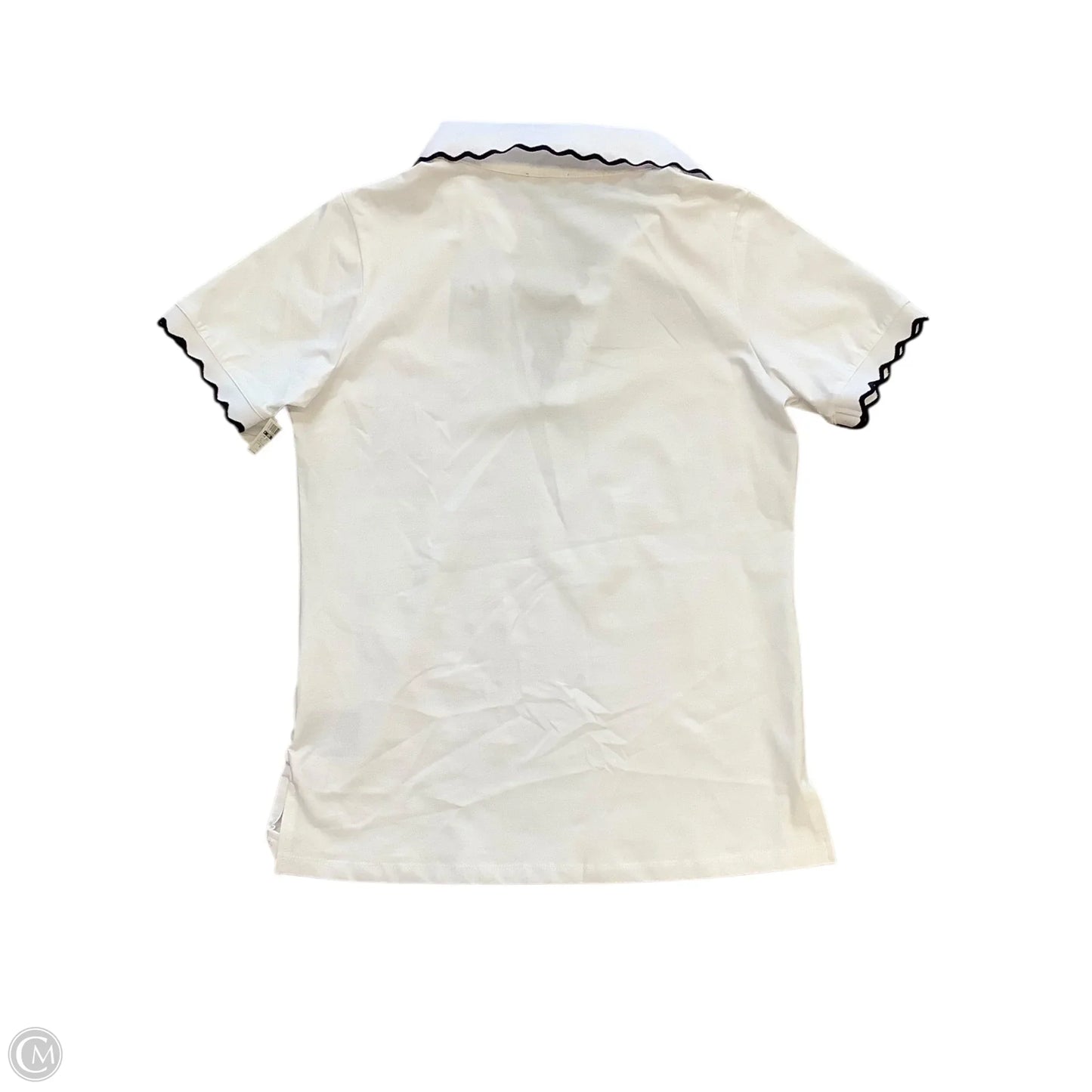 Top Short Sleeve By Cmc In White, Size: S