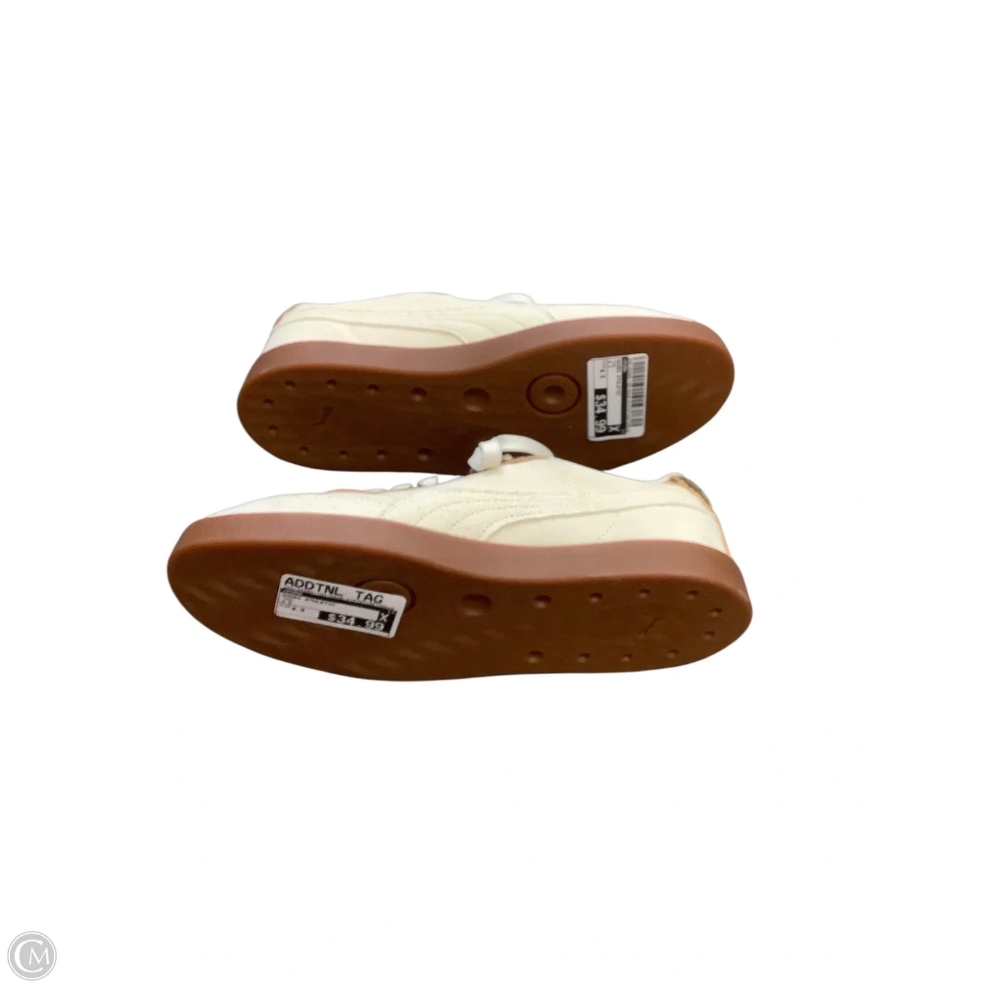 Shoes Athletic By Puma In Tan, Size: 8.5