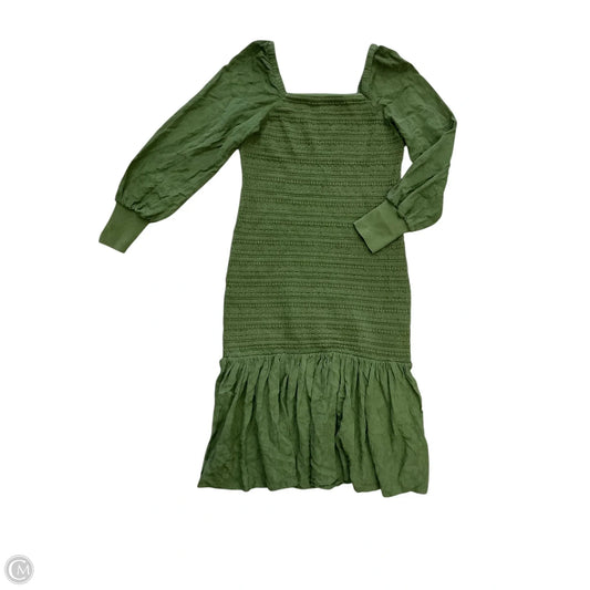 Dress Casual Maxi By Anthropologie In Green, Size: S