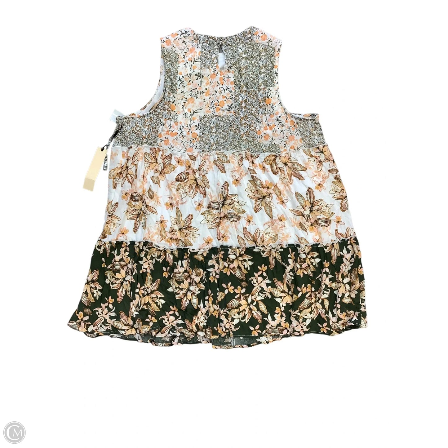 Dress Casual Short By Penelope Rose In Floral Print, Size: 2x