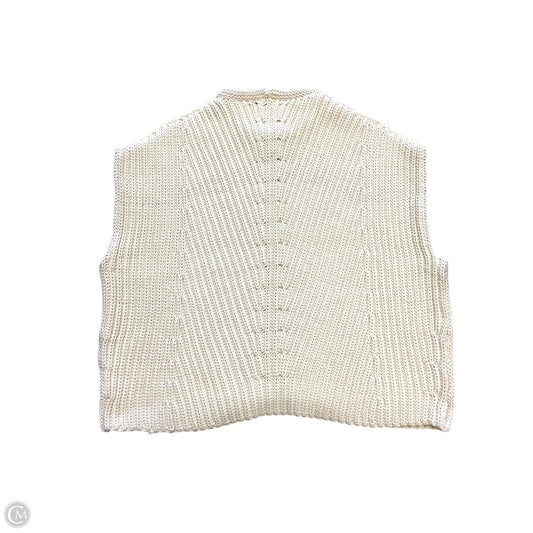 Sweater Short Sleeve By Rag And Bone In Cream, Size: M