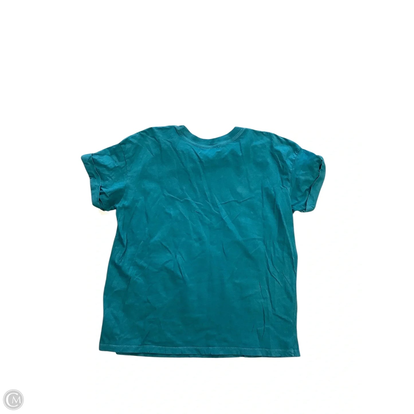 Top Short Sleeve By Girl Dangerous In Teal, Size: S