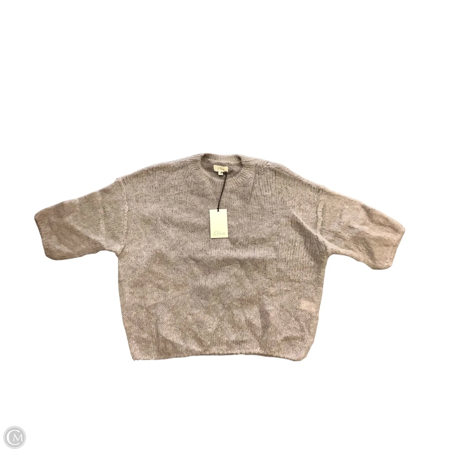 Sweater By Elan In Tan, Size: Xs