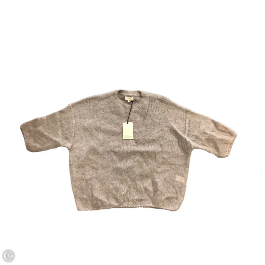 Sweater By Elan In Tan, Size: Xs