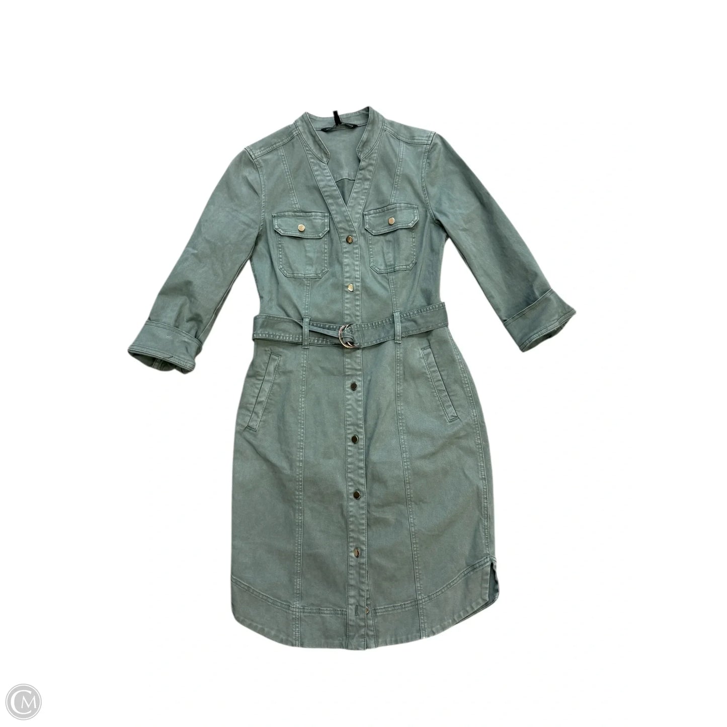 Dress Work By White House Black Market In Green, Size: 4