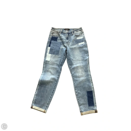 Jeans Boyfriend By Judy Blue In Blue Denim, Size: 8