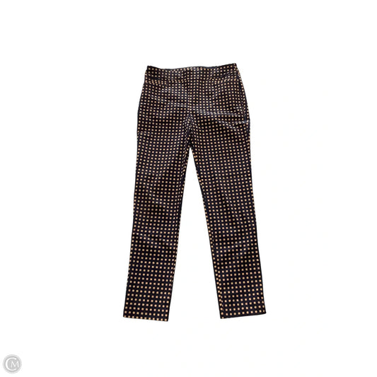 Pants Dress By Chicos In Blue & Brown, Size: 6l