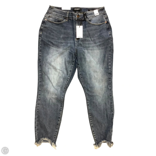 Jeans Skinny By Judy Blue In Blue Denim, Size: 18W