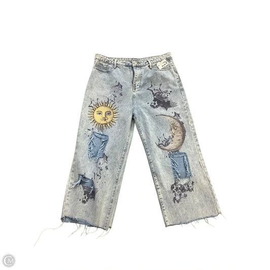 Jeans Straight By Clothes Mentor In Blue Denim, Size: 2x