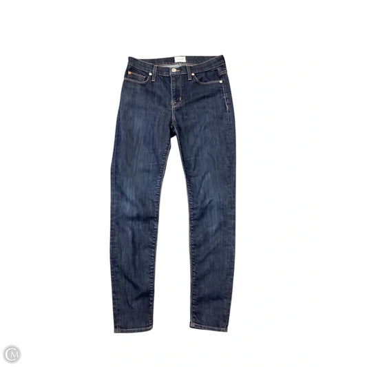 Jeans Skinny By Hudson In Blue Denim, Size: 6