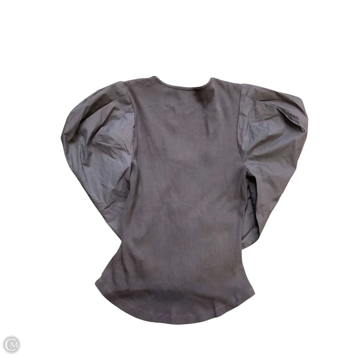 Blouse Long Sleeve By Ulla Johnson In Purple Grey , Size: S