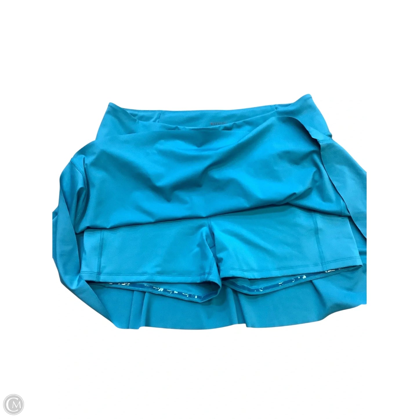 Athletic Skort By Athleta In Blue, Size: Xl