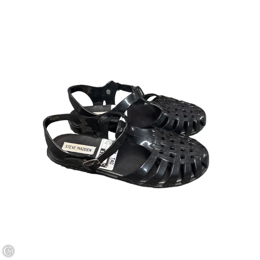 Shoes Flats By Steve Madden In Black, Size: 8