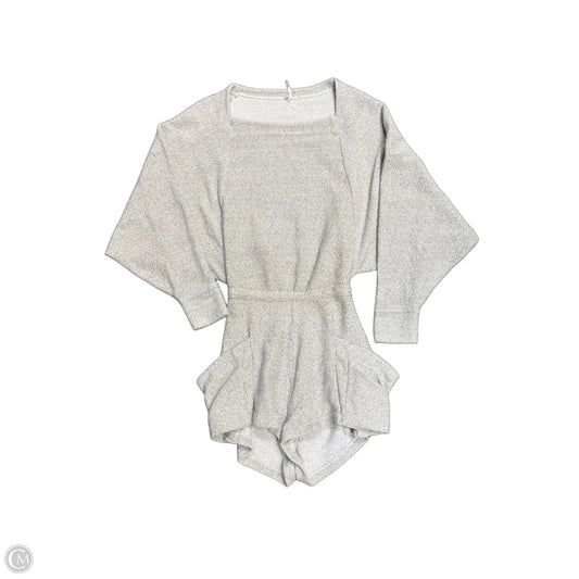Romper By Free People In Grey, Size: S
