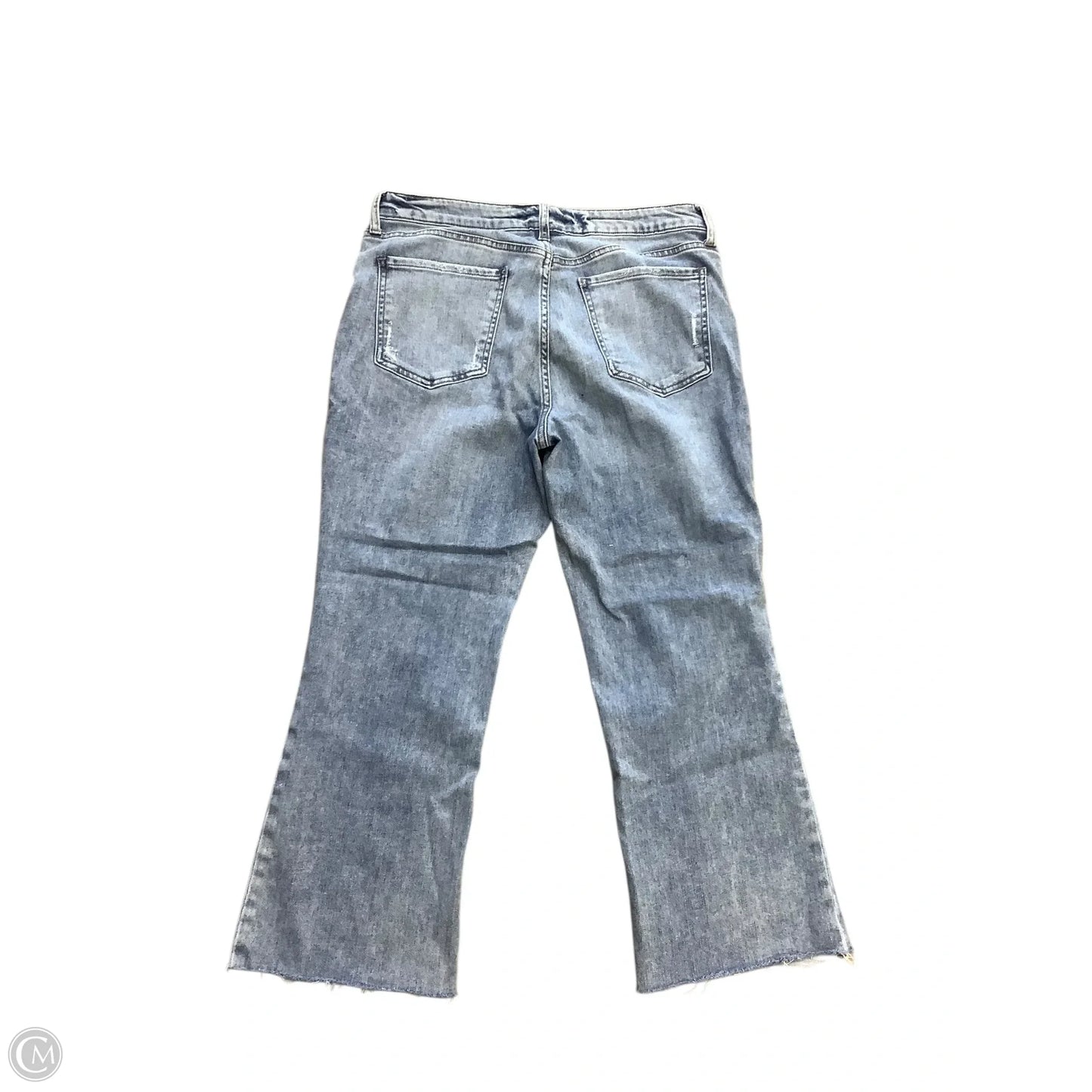 Jeans Straight By Kut In Blue Denim, Size: 12