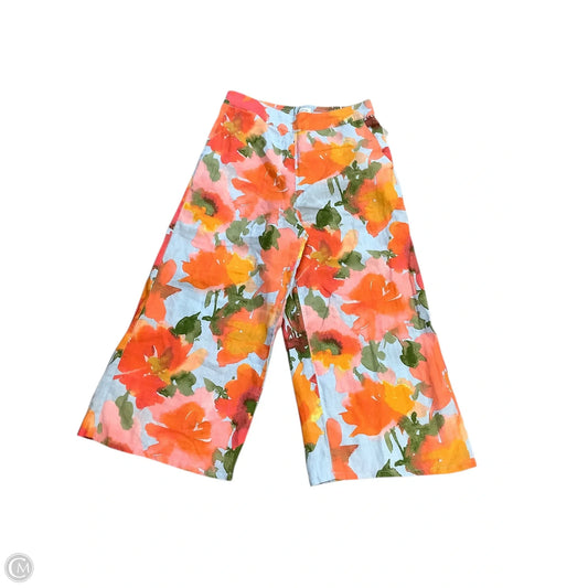 Pants Linen By Joie In Orange, Size: L
