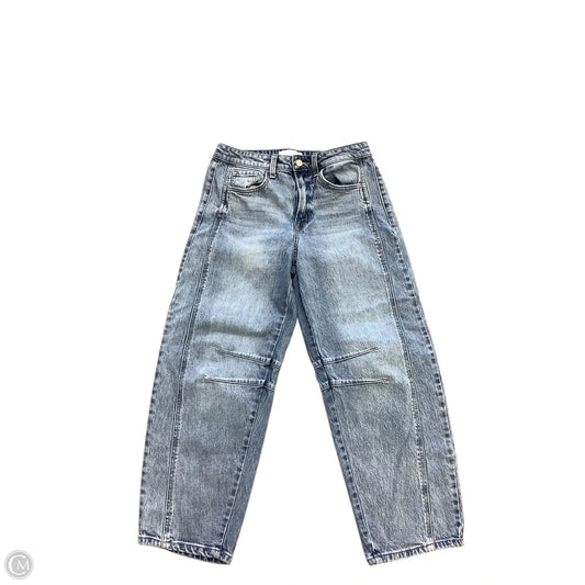 Jeans Wide Leg By Vervet In Blue Denim, Size: 6