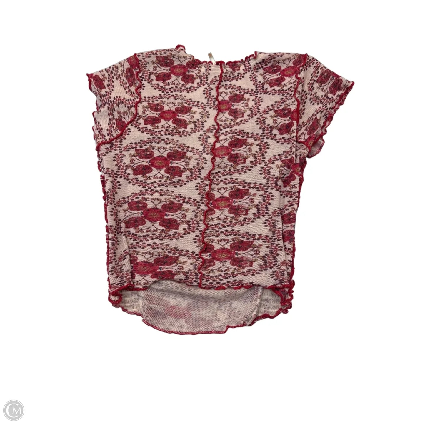 Top Sleeveless By Free People In Red, Size: M