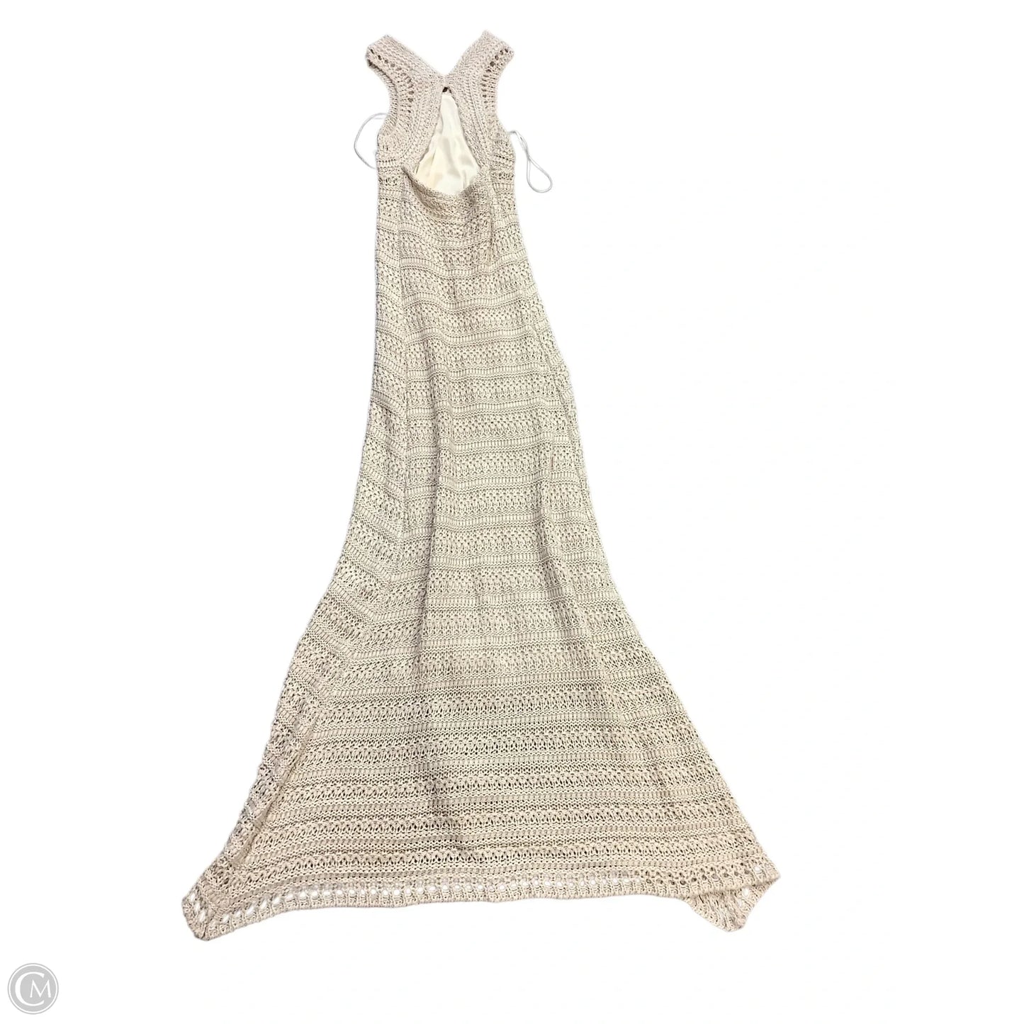 Dress Casual Maxi By Dee Elly In Cream, Size: M