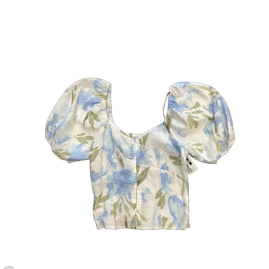Top Short Sleeve By Sienna Sky In White, Size: S