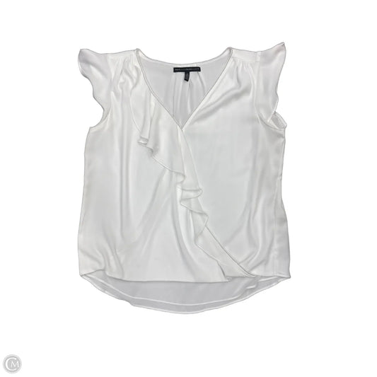 Blouse Sleeveless By White House Black Market In White, Size: 12