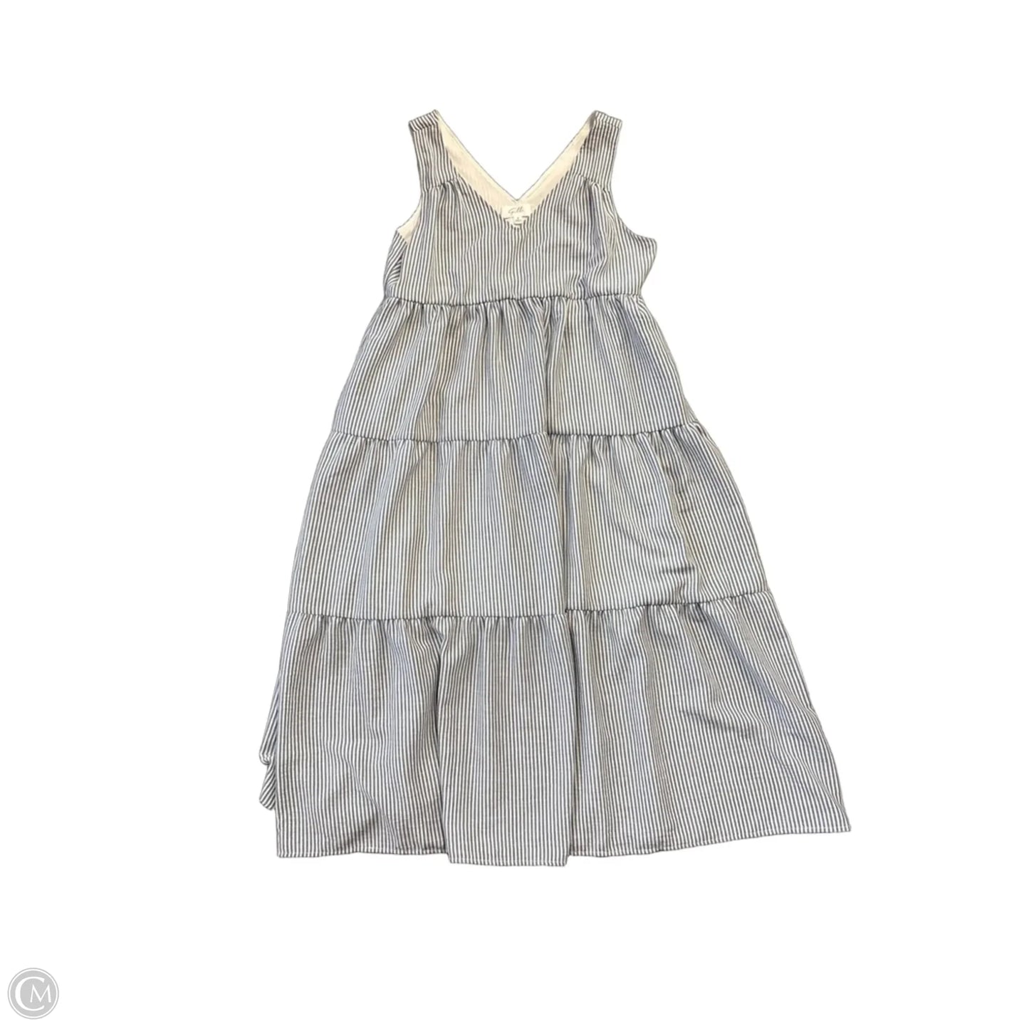 Dress Casual Maxi By Gilli In Striped Pattern, Size: M