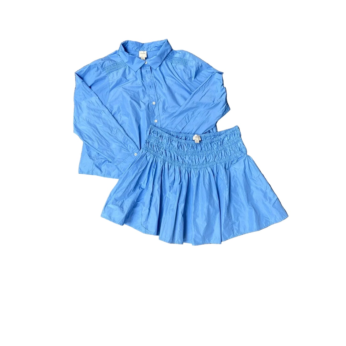 Skirt Set 2pc By Maeve In Blue, Size: Xl