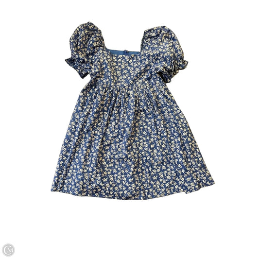 Dress Casual Short By Easel In Blue & White, Size: M