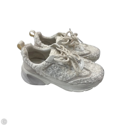 Shoes Designer By Tory Burch In Cream, Size: 6.5