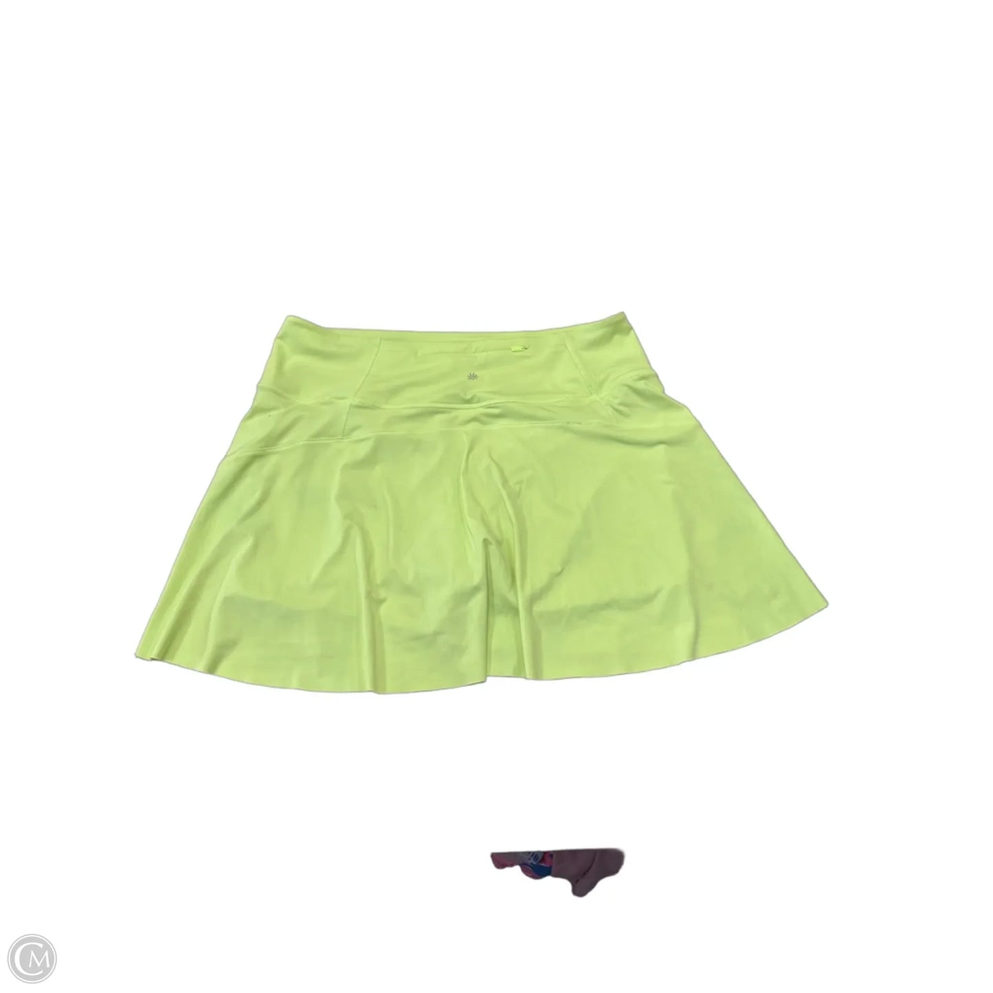 Athletic Skort By Athleta In Green, Size: Xl