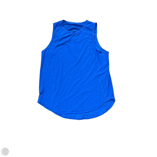 Athletic Tank Top By Lululemon In Blue, Size: L